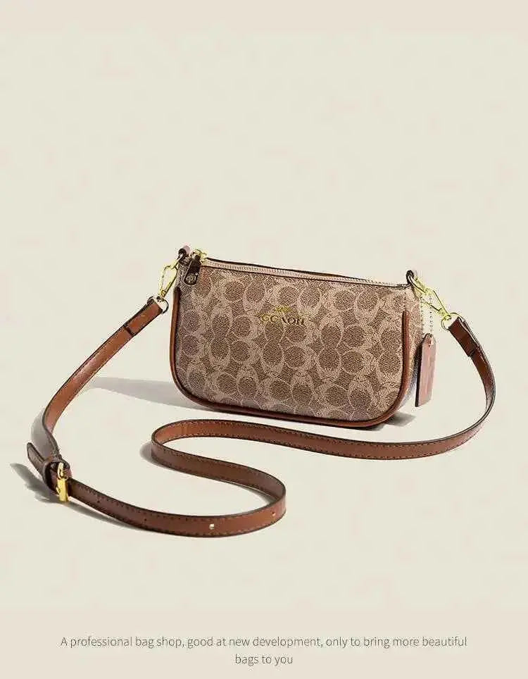 Elegant Women's Underarm Bag Hot Popular Ladies Shoulder Bag PU Leather Luxury Handbag Ladies Bag Designer Crossbody Bag