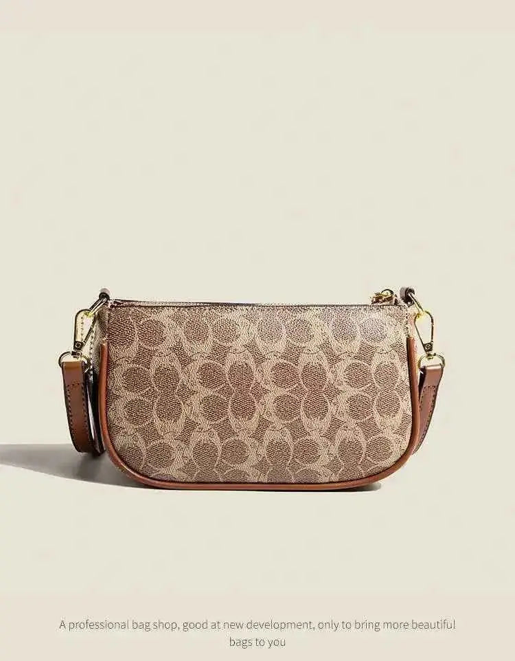 Elegant Women's Underarm Bag Hot Popular Ladies Shoulder Bag PU Leather Luxury Handbag Ladies Bag Designer Crossbody Bag
