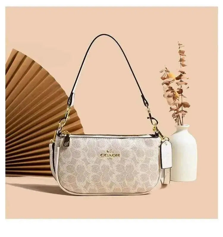 Elegant Women's Underarm Bag Hot Popular Ladies Shoulder Bag PU Leather Luxury Handbag Ladies Bag Designer Crossbody Bag