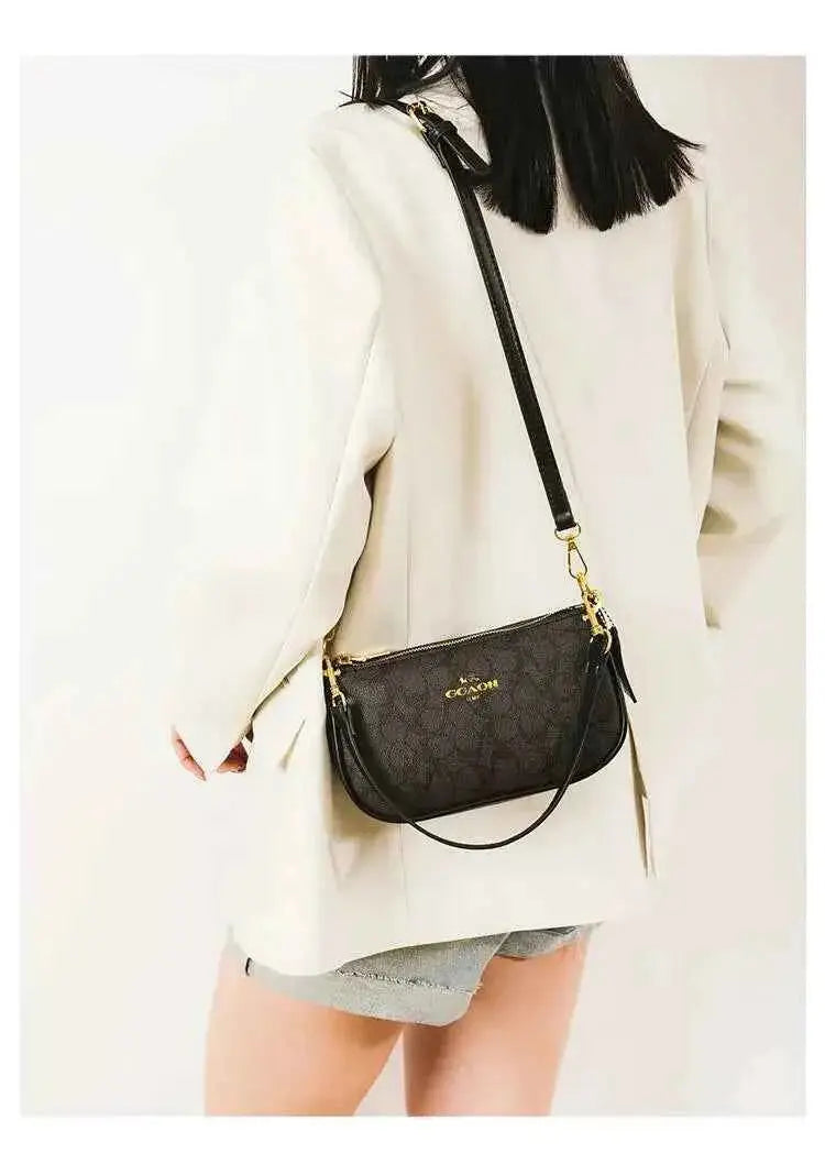 Elegant Women's Underarm Bag Hot Popular Ladies Shoulder Bag PU Leather Luxury Handbag Ladies Bag Designer Crossbody Bag