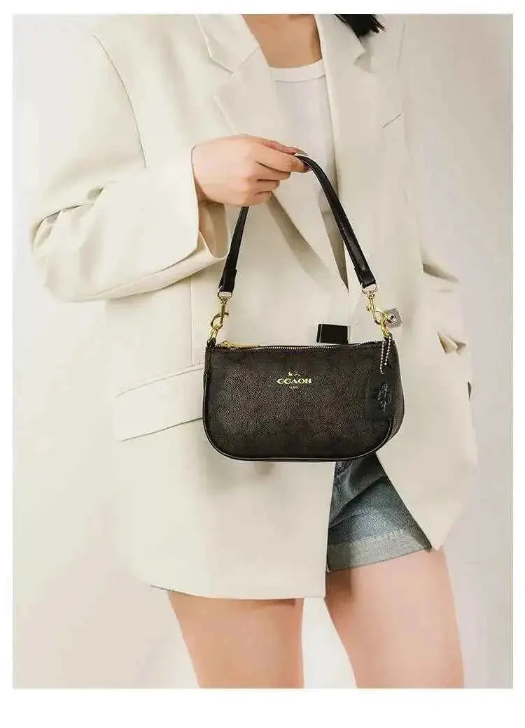 Elegant Women's Underarm Bag Hot Popular Ladies Shoulder Bag PU Leather Luxury Handbag Ladies Bag Designer Crossbody Bag