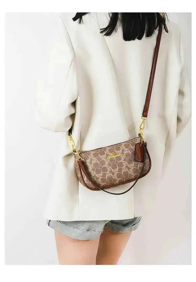 Elegant Women's Underarm Bag Hot Popular Ladies Shoulder Bag PU Leather Luxury Handbag Ladies Bag Designer Crossbody Bag