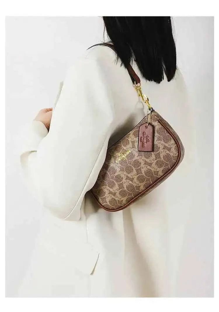 Elegant Women's Underarm Bag Hot Popular Ladies Shoulder Bag PU Leather Luxury Handbag Ladies Bag Designer Crossbody Bag