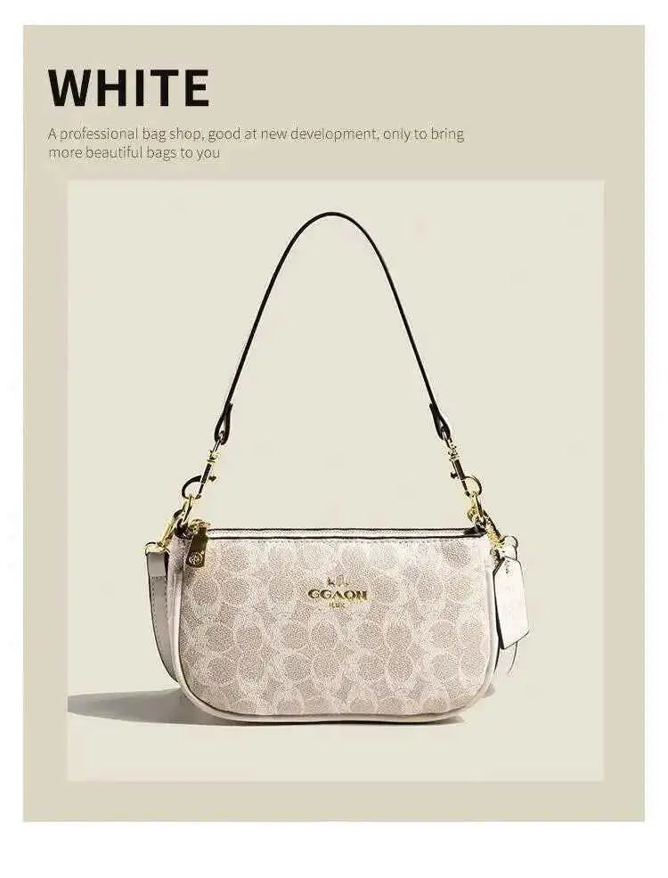 Elegant Women's Underarm Bag Hot Popular Ladies Shoulder Bag PU Leather Luxury Handbag Ladies Bag Designer Crossbody Bag