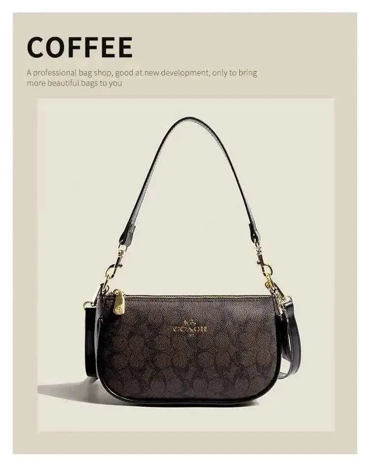 Elegant Women's Underarm Bag Hot Popular Ladies Shoulder Bag PU Leather Luxury Handbag Ladies Bag Designer Crossbody Bag