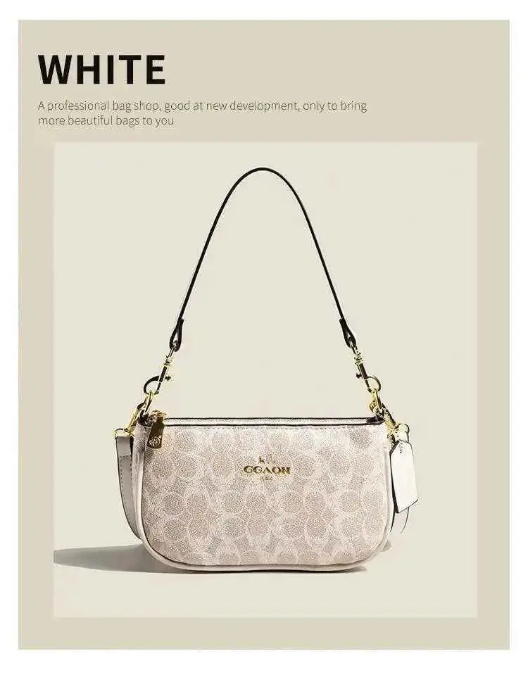 Elegant Women's Underarm Bag Hot Popular Ladies Shoulder Bag PU Leather Luxury Handbag Ladies Bag Designer Crossbody Bag