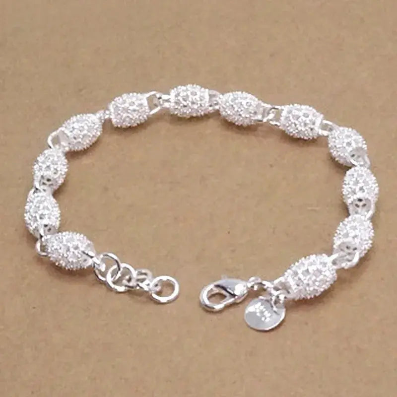 Fashion 925 Sterling Silver Bracelets For Women Luxury Original Designer Hollow Lantern Ball Charm Bracelets Beautiful Jewelry Streetsharks