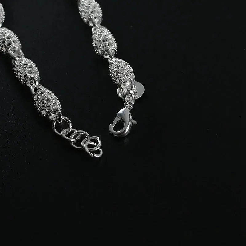Fashion 925 Sterling Silver Bracelets For Women Luxury Original Designer Hollow Lantern Ball Charm Bracelets Beautiful Jewelry Streetsharks