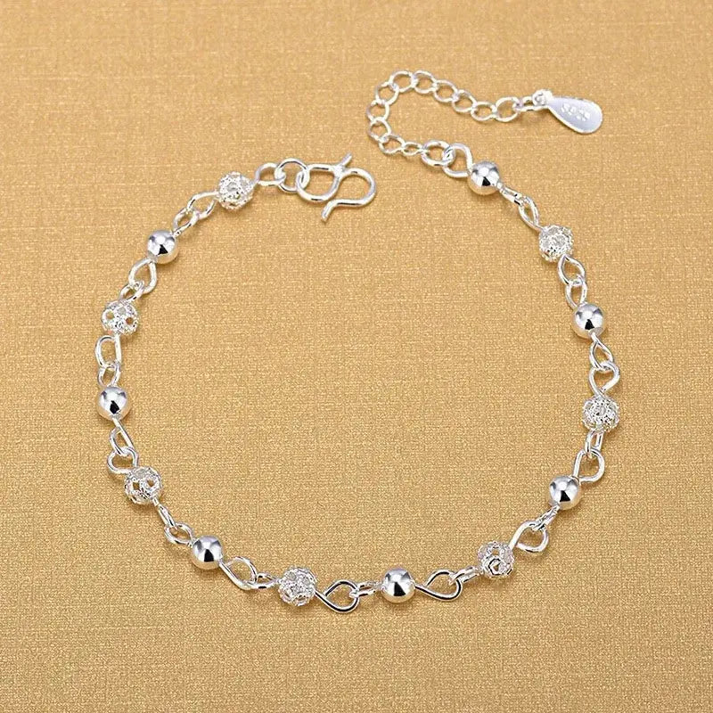 Fashion 925 Sterling Silver Bracelets For Women Luxury Original Designer Hollow Lantern Ball Charm Bracelets Beautiful Jewelry Streetsharks