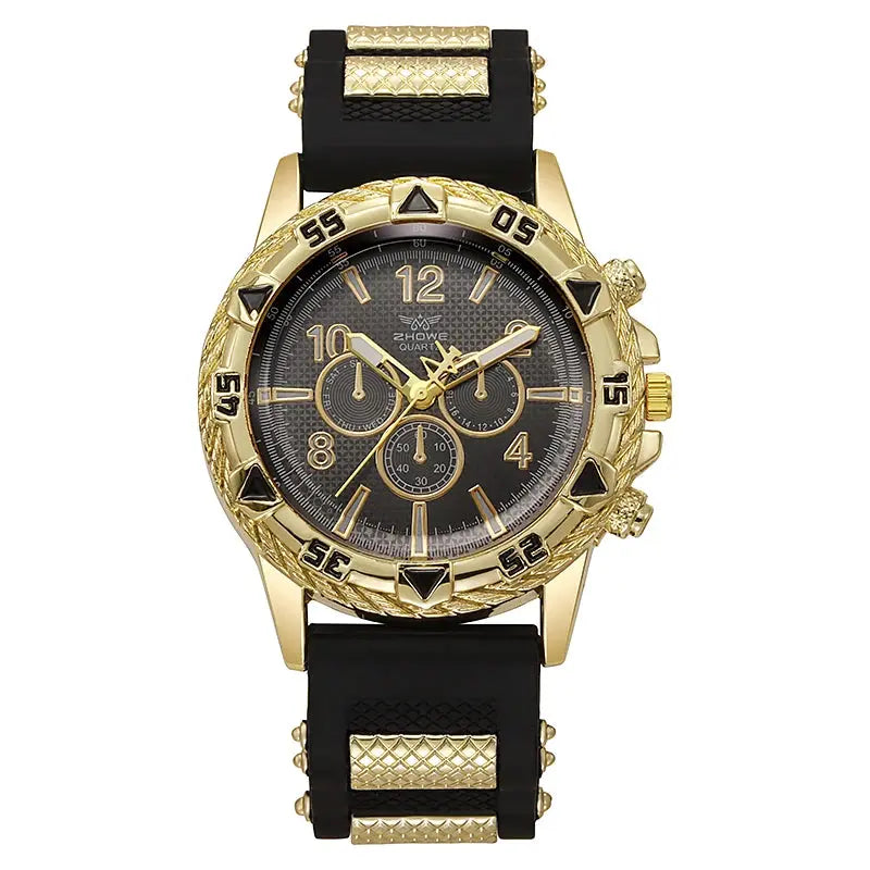 Fashion Sports Style Silicone Men's Watch Casual Wrist Watch luxecrown.co.uk