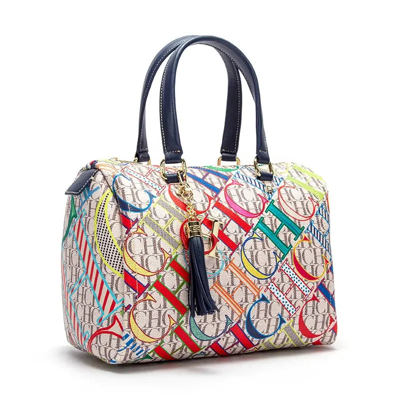 Fashionable and Luxury Design Spring 2024 New Women's Handbag Jacquard Colorful Women's Commuting Crossbody Bag - Streetsharks