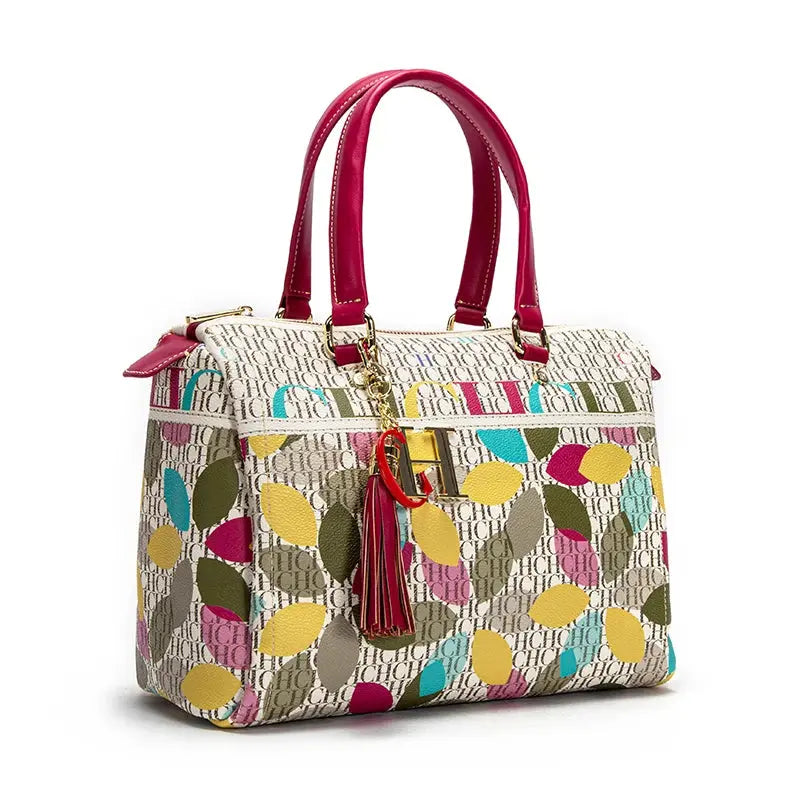 Fashionable and Luxury Design Spring 2024 New Women's Handbag Jacquard Colorful Women's Commuting Crossbody Bag - Streetsharks