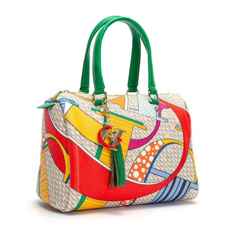 Fashionable and Luxury Design Spring 2024 New Women's Handbag Jacquard Colorful Women's Commuting Crossbody Bag - Streetsharks
