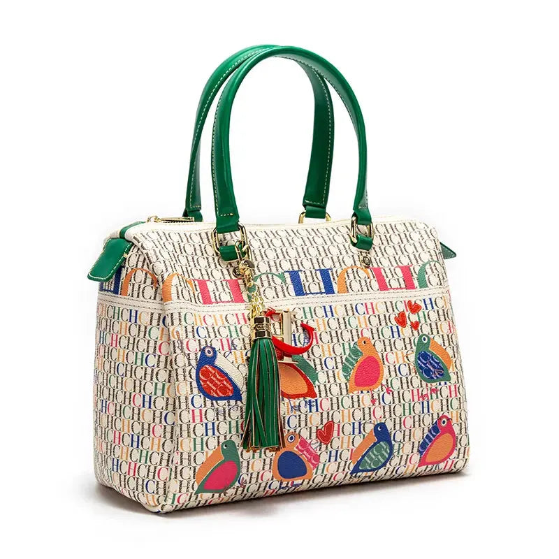 Fashionable and Luxury Design Spring 2024 New Women's Handbag Jacquard Colorful Women's Commuting Crossbody Bag - Streetsharks