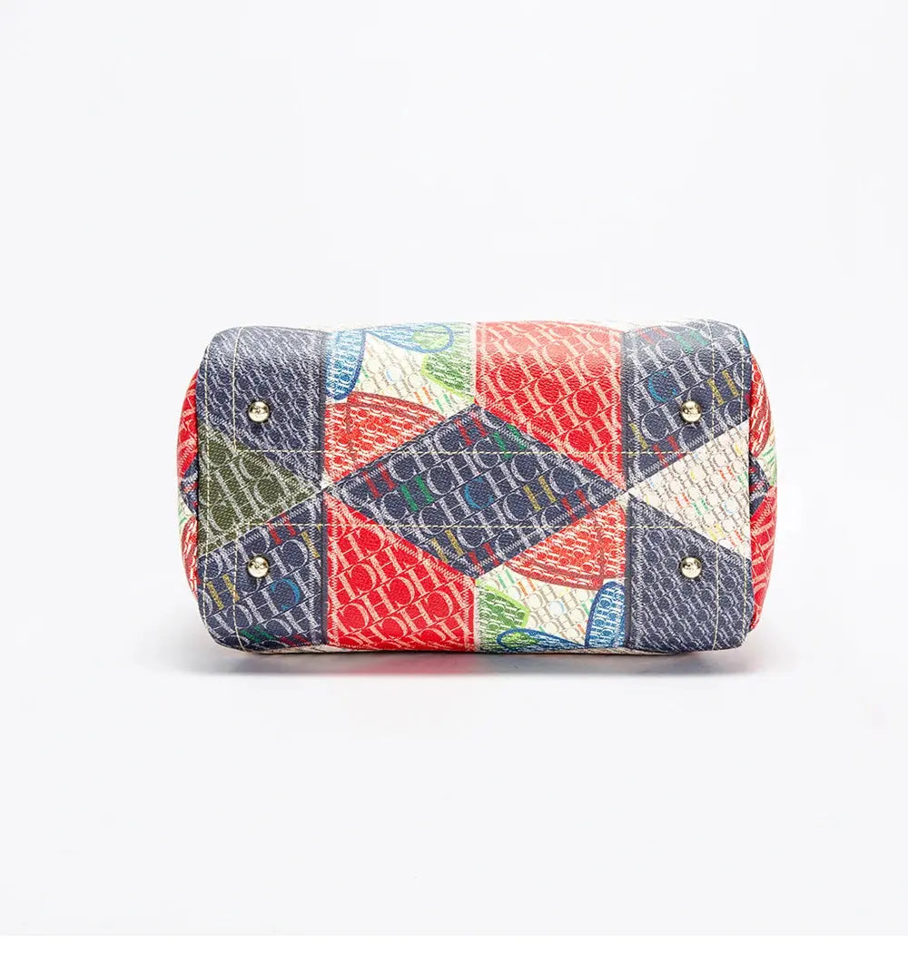 Fashionable and Luxury Design Spring 2024 New Women's Handbag Jacquard Colorful Women's Commuting Crossbody Bag Streetsharks