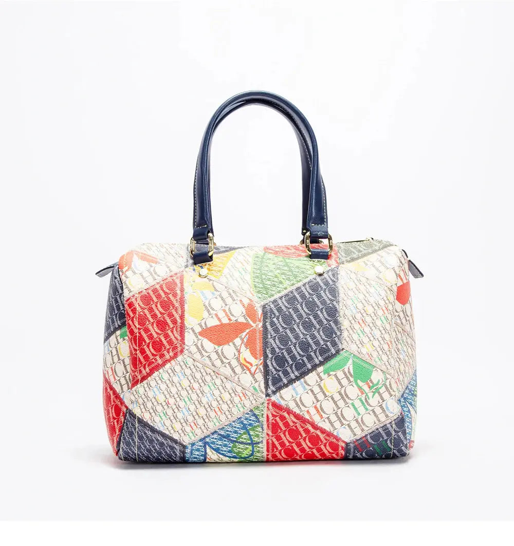 Fashionable and Luxury Design Spring 2024 New Women's Handbag Jacquard Colorful Women's Commuting Crossbody Bag Streetsharks