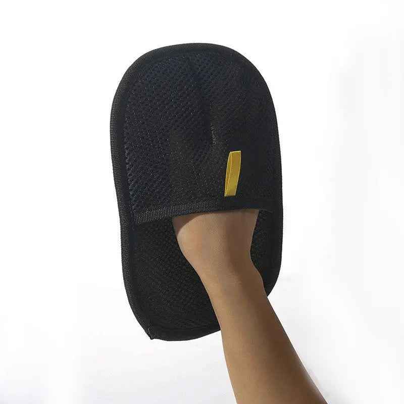 Five-Finger Pet Static Hair Removal Glove Dual-Action Brush Hair Remover Pet Hair Cleaner