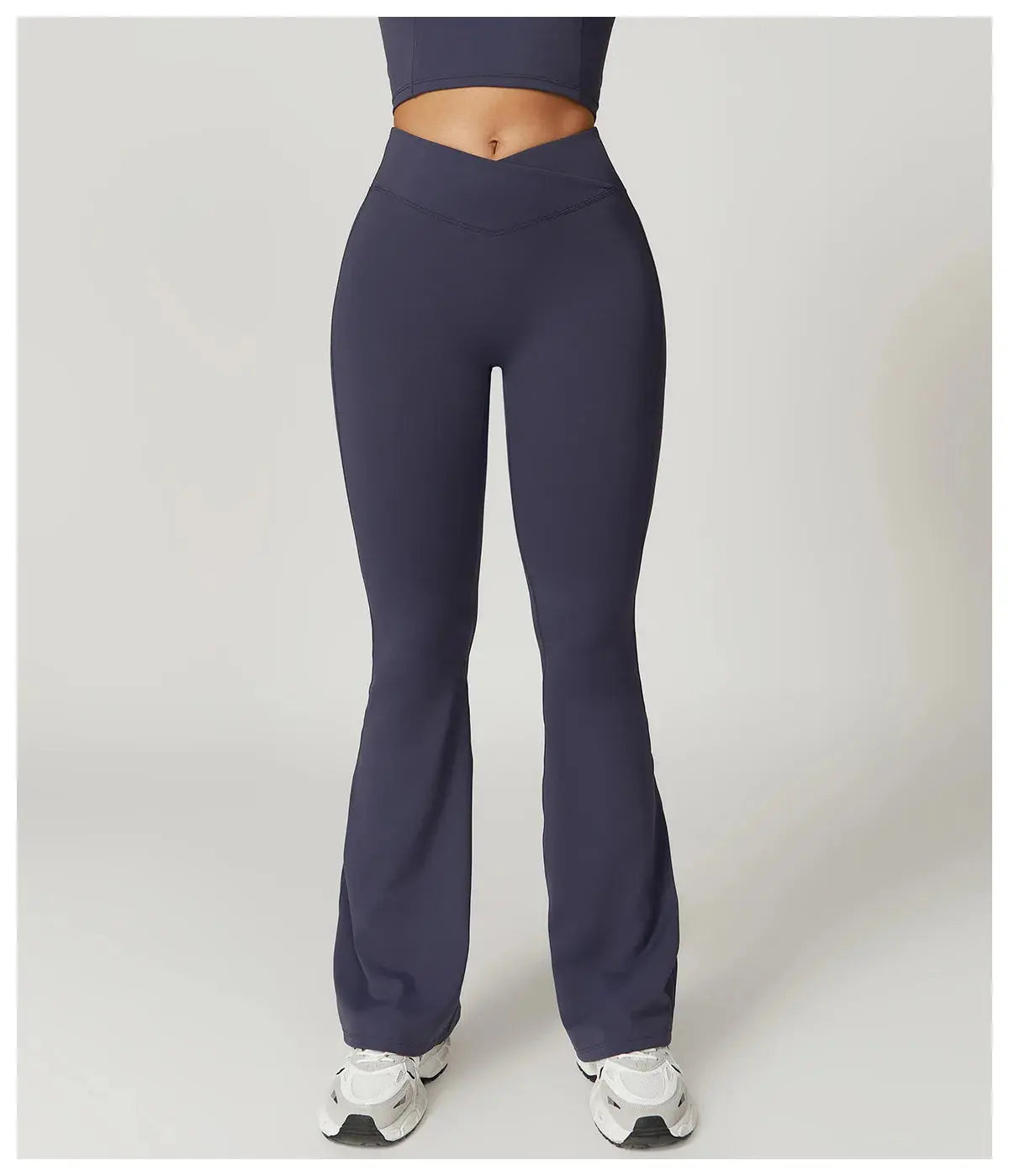 Flare Leggings Yoga Pants Women Bell-bottoms Yoga Tights High Waist Fitness Pants Stretch Gym Workout Sports Push Up Leggings luxecrown.co.uk