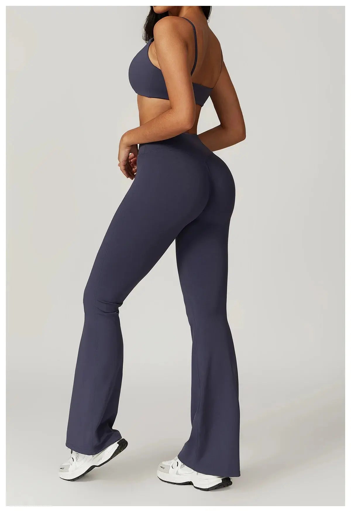 Flare Leggings Yoga Pants Women Bell-bottoms Yoga Tights High Waist Fitness Pants Stretch Gym Workout Sports Push Up Leggings luxecrown.co.uk