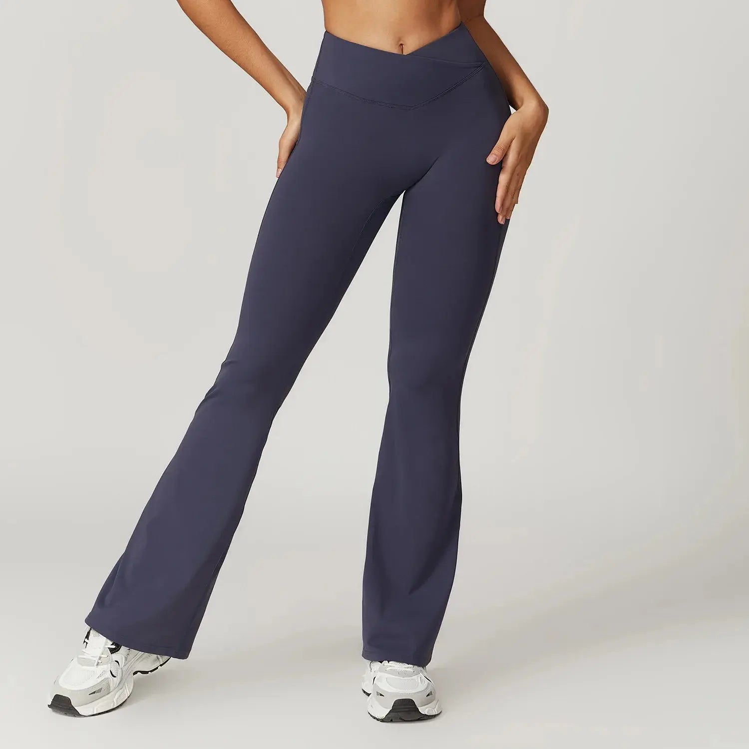 Flare Leggings Yoga Pants Women Bell-bottoms Yoga Tights High Waist Fitness Pants Stretch Gym Workout Sports Push Up Leggings luxecrown.co.uk