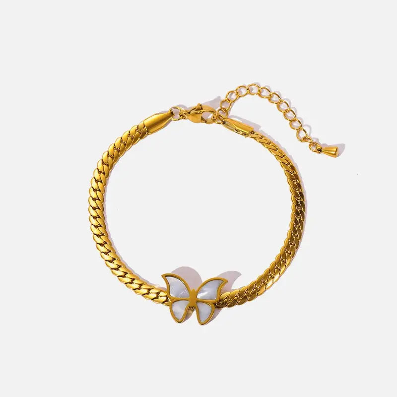 GANEMLY 316L Stainless Steel Tree of Life Bracelet For Women Fashion 18K Gold Plated Wrist Chain Waterproof Jewelry Lady Gift luxecrown.co.uk