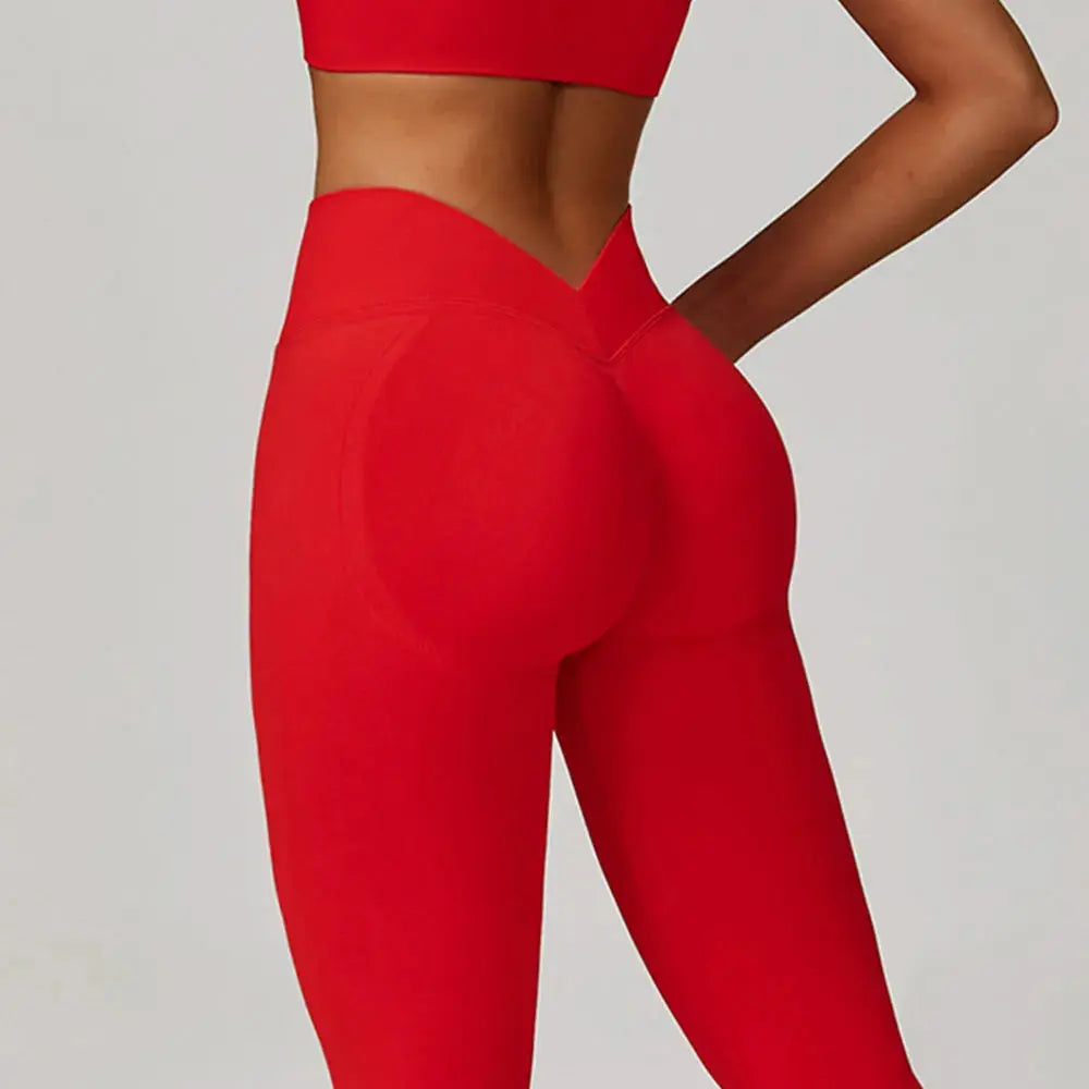 Gym Leggings Women Scrunch Yoga Pants High Waist Leggings Booty Lifting Leggings Women Sports Clothing Fitness Workout Leggings luxecrown.co.uk