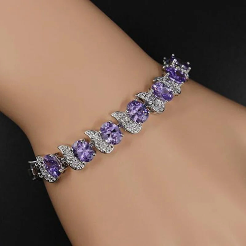 Delysia King Ladies Colorful Crescent Bracelet Luxury Designer Charms for Bracelets Streetsharks