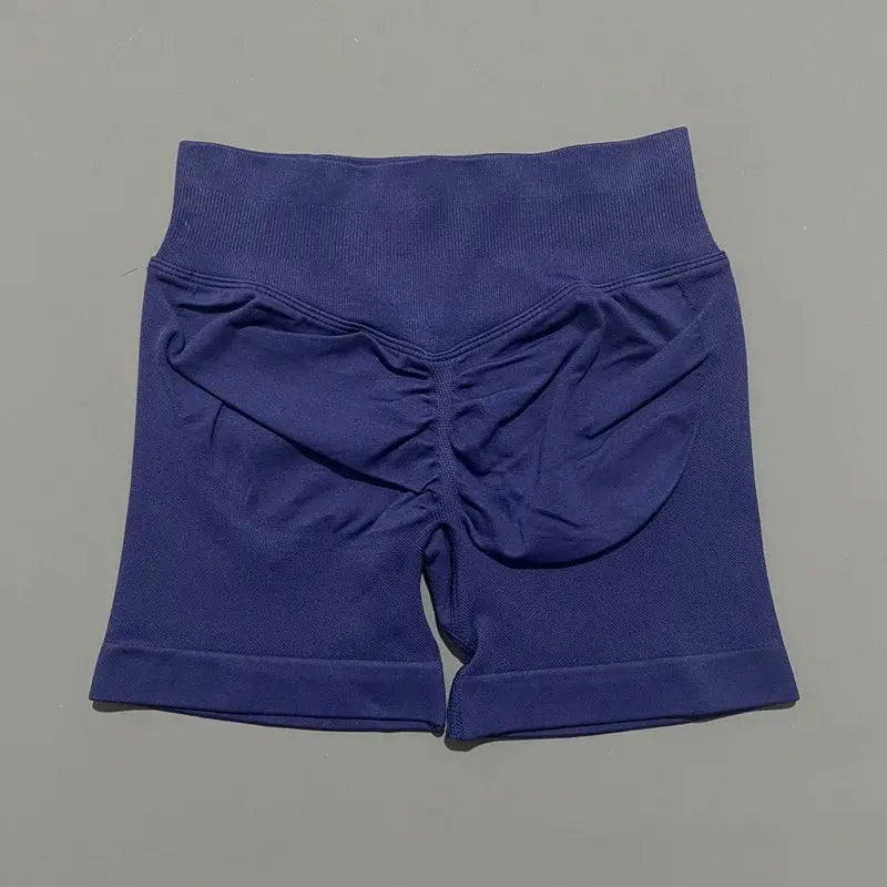 HISTELLO Impact Shorts 4.5" Women Fitness Sports Biker Shorts Low Waist Gym Short Workout Scrunch Butt Yoga Seamless Leggings luxecrown.co.uk