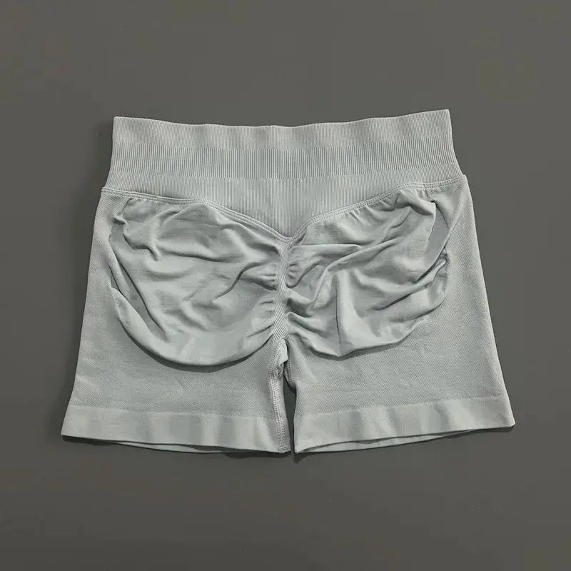 HISTELLO Impact Shorts 4.5" Women Fitness Sports Biker Shorts Low Waist Gym Short Workout Scrunch Butt Yoga Seamless Leggings luxecrown.co.uk