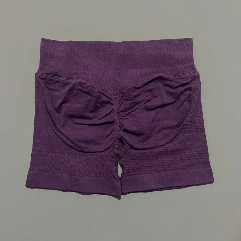 HISTELLO Impact Shorts 4.5" Women Fitness Sports Biker Shorts Low Waist Gym Short Workout Scrunch Butt Yoga Seamless Leggings luxecrown.co.uk