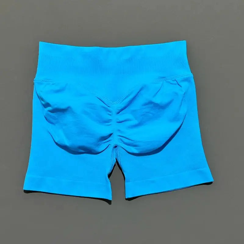 HISTELLO Impact Shorts 4.5" Women Fitness Sports Biker Shorts Low Waist Gym Short Workout Scrunch Butt Yoga Seamless Leggings luxecrown.co.uk