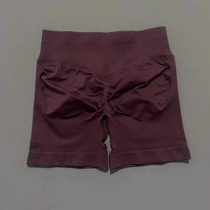 HISTELLO Impact Shorts 4.5" Women Fitness Sports Biker Shorts Low Waist Gym Short Workout Scrunch Butt Yoga Seamless Leggings luxecrown.co.uk