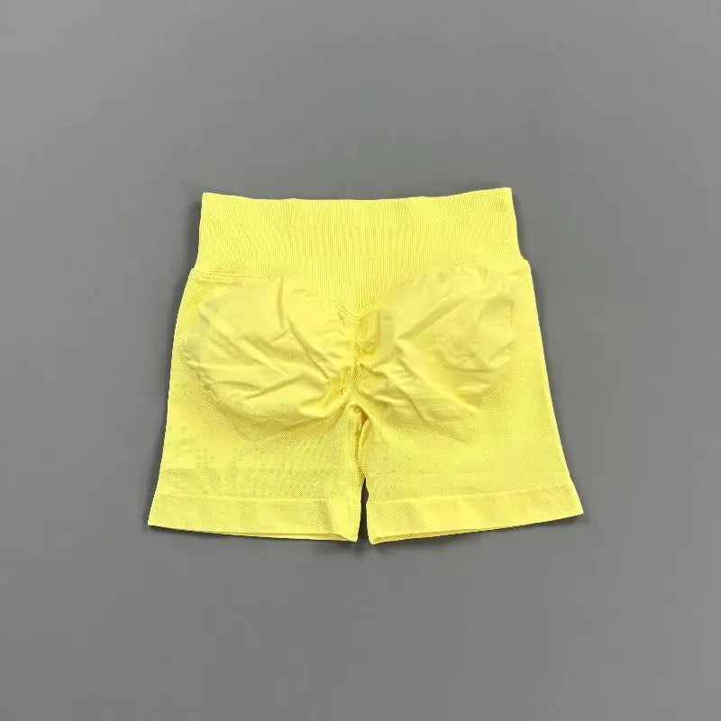 HISTELLO Impact Shorts 4.5" Women Fitness Sports Biker Shorts Low Waist Gym Short Workout Scrunch Butt Yoga Seamless Leggings luxecrown.co.uk