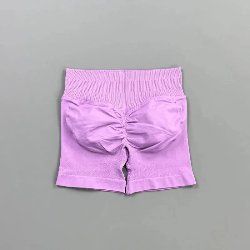 HISTELLO Impact Shorts 4.5" Women Fitness Sports Biker Shorts Low Waist Gym Short Workout Scrunch Butt Yoga Seamless Leggings luxecrown.co.uk