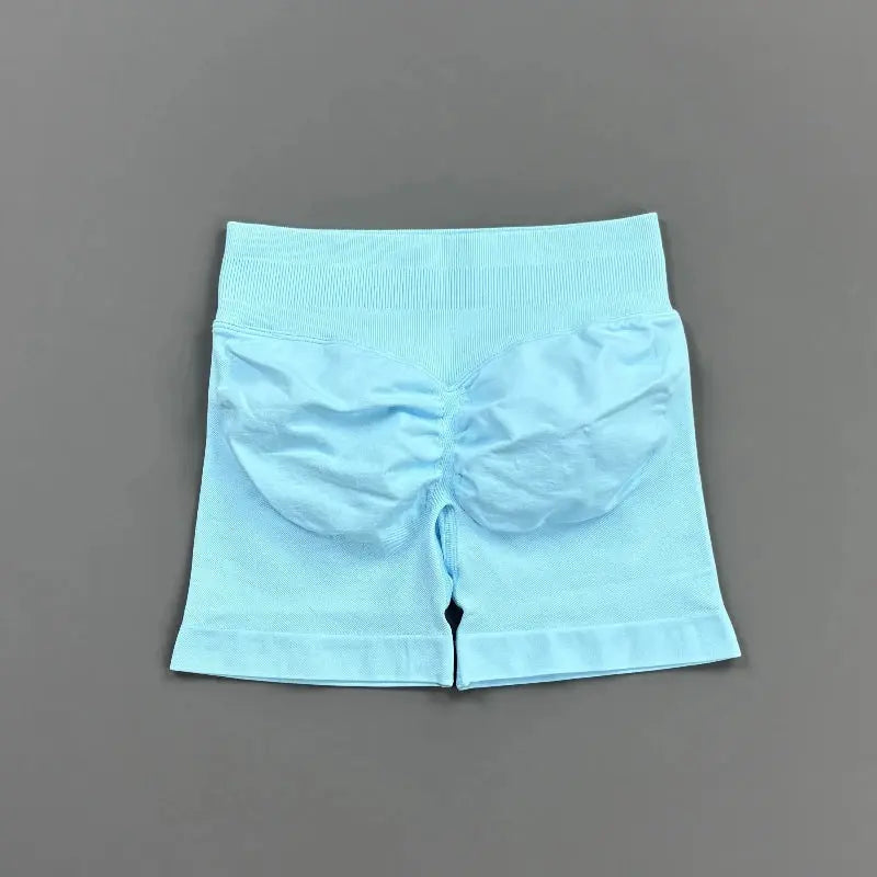 HISTELLO Impact Shorts 4.5" Women Fitness Sports Biker Shorts Low Waist Gym Short Workout Scrunch Butt Yoga Seamless Leggings luxecrown.co.uk