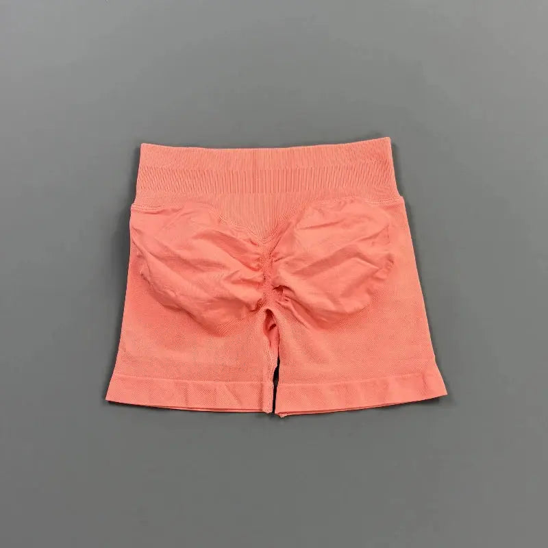 HISTELLO Impact Shorts 4.5" Women Fitness Sports Biker Shorts Low Waist Gym Short Workout Scrunch Butt Yoga Seamless Leggings luxecrown.co.uk