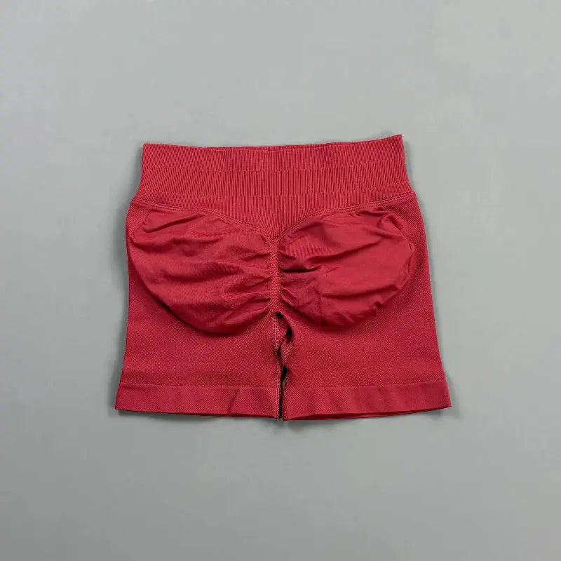 HISTELLO Impact Shorts 4.5" Women Fitness Sports Biker Shorts Low Waist Gym Short Workout Scrunch Butt Yoga Seamless Leggings luxecrown.co.uk