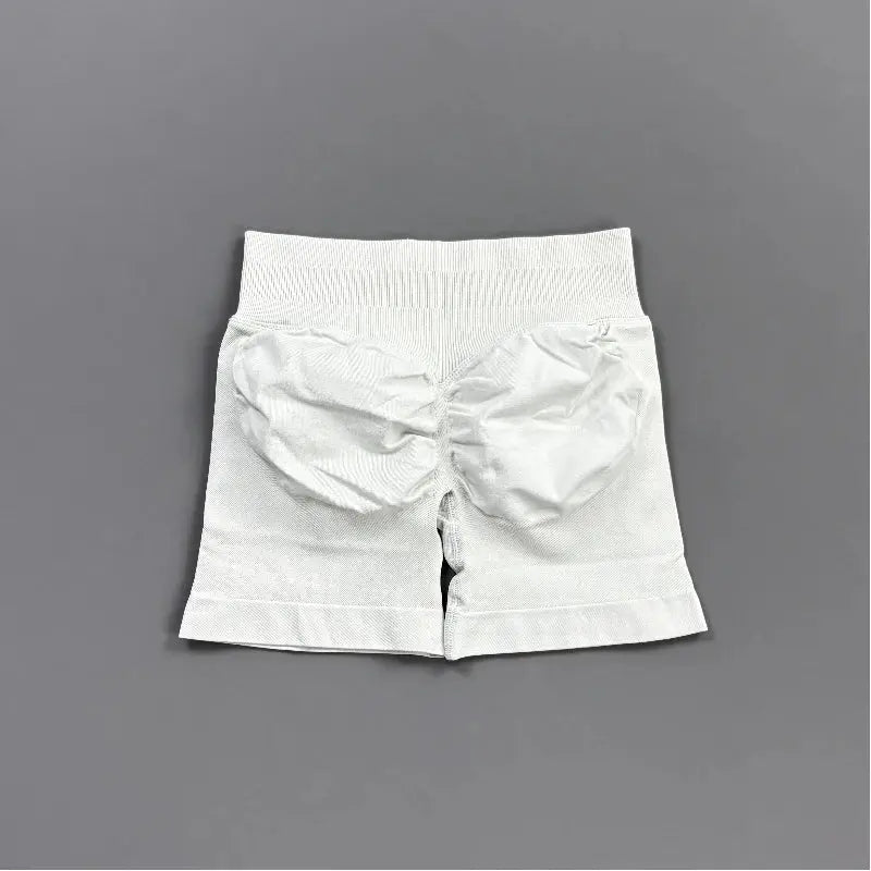 HISTELLO Impact Shorts 4.5" Women Fitness Sports Biker Shorts Low Waist Gym Short Workout Scrunch Butt Yoga Seamless Leggings luxecrown.co.uk