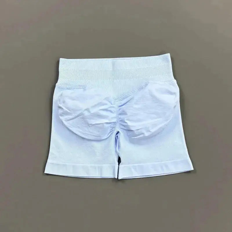 HISTELLO Impact Shorts 4.5" Women Fitness Sports Biker Shorts Low Waist Gym Short Workout Scrunch Butt Yoga Seamless Leggings luxecrown.co.uk