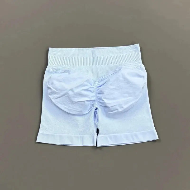 HISTELLO Impact Shorts 4.5" Women Fitness Sports Biker Shorts Low Waist Gym Short Workout Scrunch Butt Yoga Seamless Leggings luxecrown.co.uk