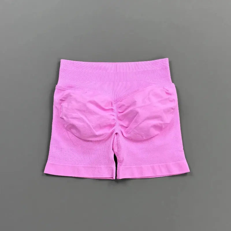 HISTELLO Impact Shorts 4.5" Women Fitness Sports Biker Shorts Low Waist Gym Short Workout Scrunch Butt Yoga Seamless Leggings luxecrown.co.uk