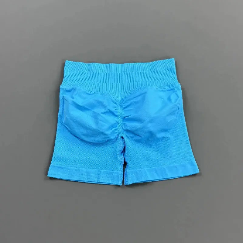 HISTELLO Impact Shorts 4.5" Women Fitness Sports Biker Shorts Low Waist Gym Short Workout Scrunch Butt Yoga Seamless Leggings luxecrown.co.uk