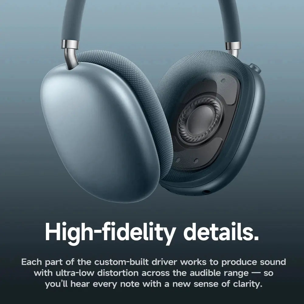 HOCO W65 New Bluetooth 5.4 Headphone Over Ear Big Earphones Hifi Audio Music Sport Gaming Headsets for Iphone Android With Mic luxecrown.co.uk