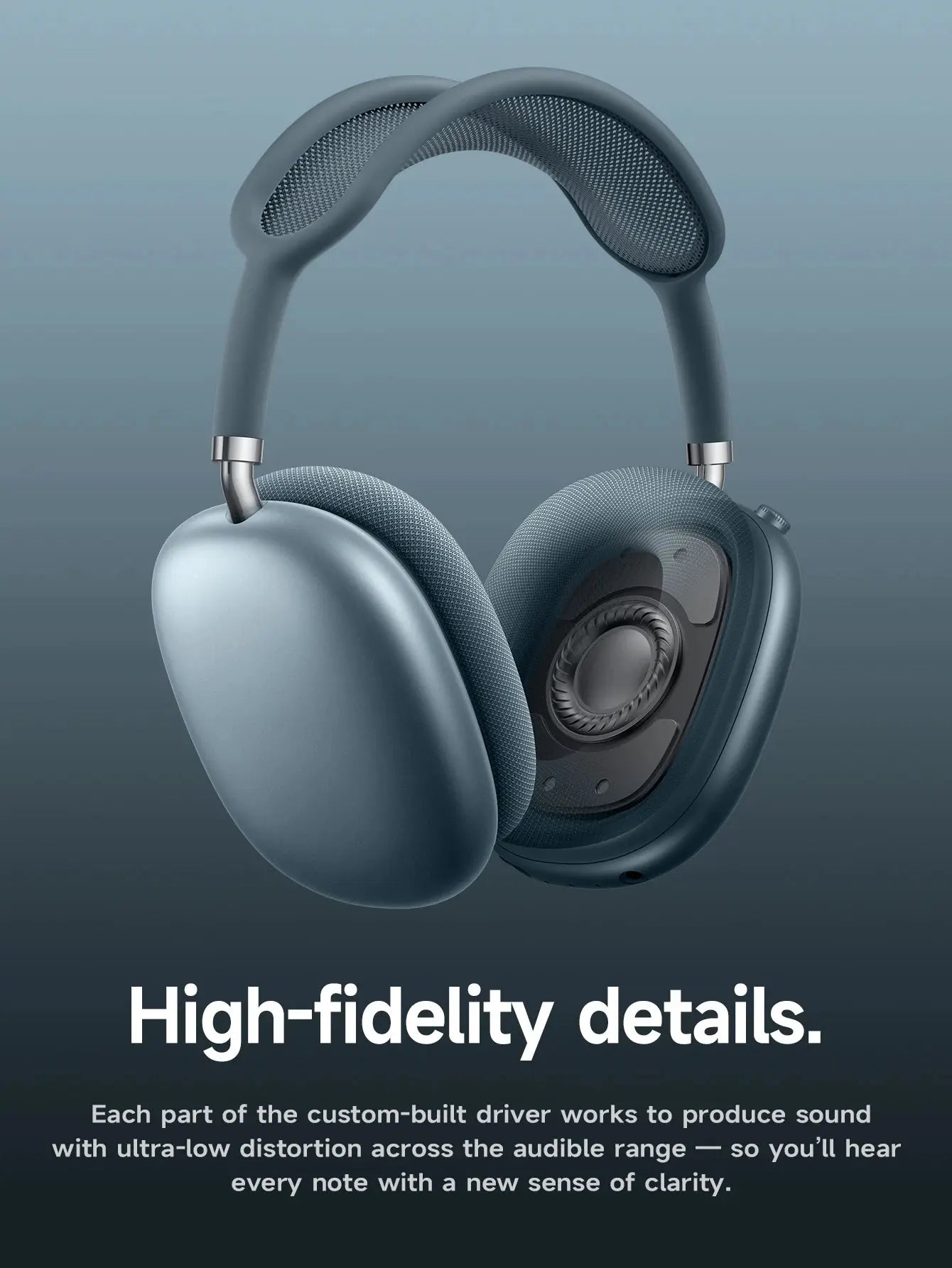 HOCO W65 Plus: Over-Ear ANC Headphones, AirPods Max Style luxecrown.co.uk