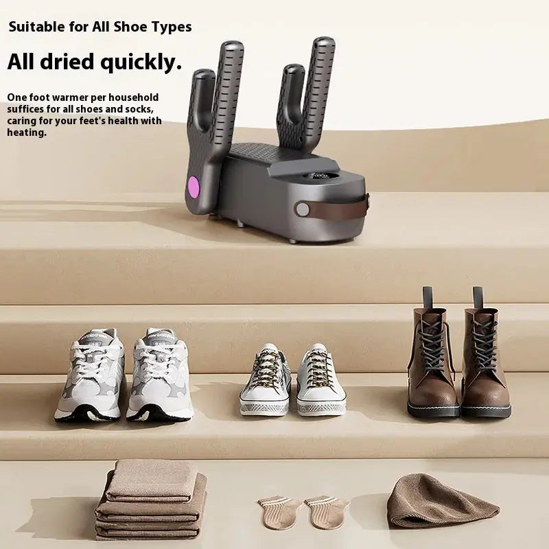 HOMEFISH Automatic Timing Shoe Dryer Deodorizing Household Shoe Drying Device New Model for Footwear Care luxecrown.co.uk
