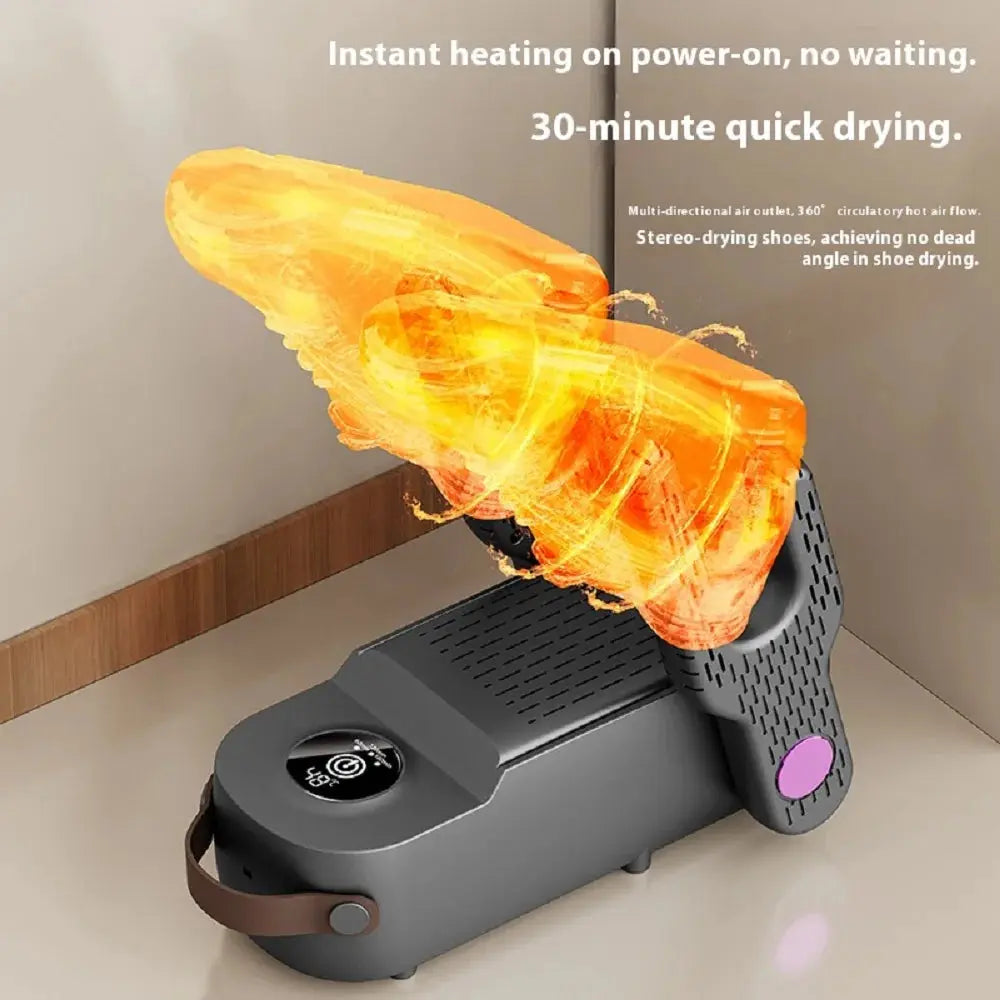 HOMEFISH Automatic Timing Shoe Dryer Deodorizing Household Shoe Drying Device New Model for Footwear Care luxecrown.co.uk
