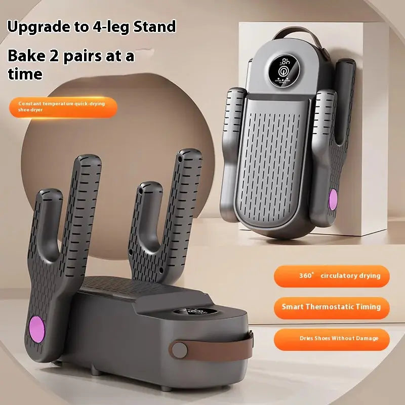 HOMEFISH Automatic Timing Shoe Dryer Deodorizing Household Shoe Drying Device New Model for Footwear Care luxecrown.co.uk