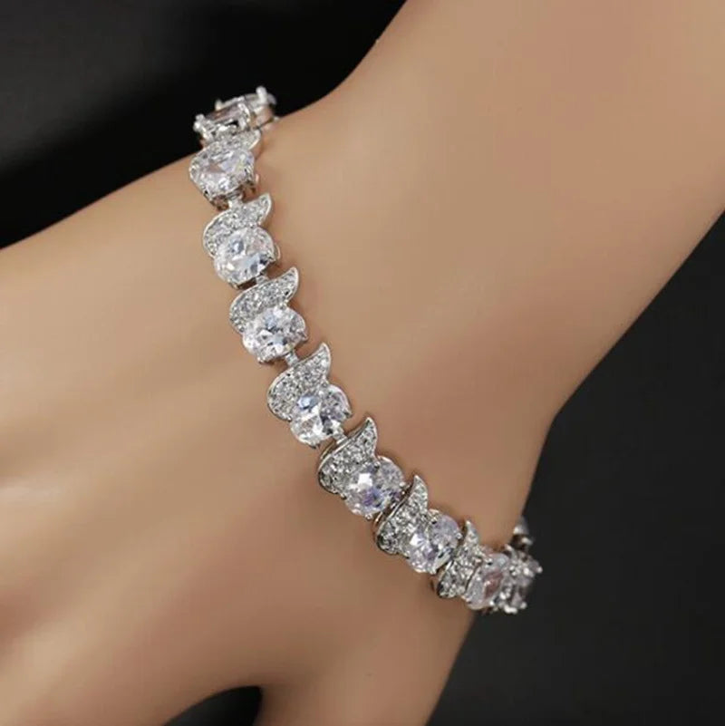 Delysia King Ladies Colorful Crescent Bracelet Luxury Designer Charms for Bracelets Streetsharks