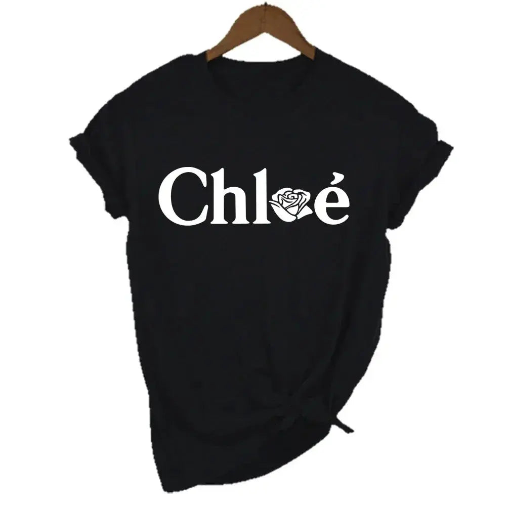 High Quality Lady T-Shirt Summer Luxury Brand Alphabet Print Women T-Shirt Women Fashion Graphic Women Top Street Ladies Shirt Streetsharks