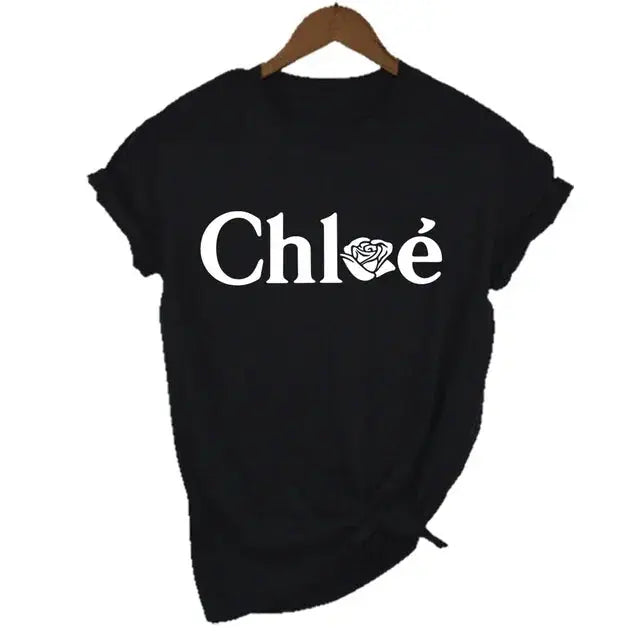 High Quality T-shirt 2024 Summer Luxury Brand Alphabet Print T-shirt Women's Fashion Graphic Women's Top Street Women's Shirt Streetsharks